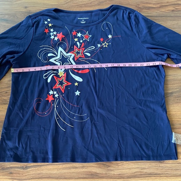 New, Never Worn Knit Shirt by Draper's & Damon's - Picture 3 of 5